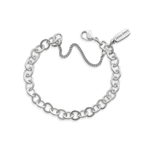 Forged Link Charm Bracelet