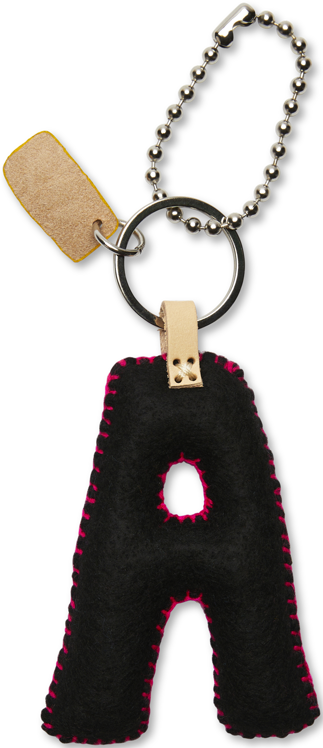 Black Felt Alphabet Charms - Image 29