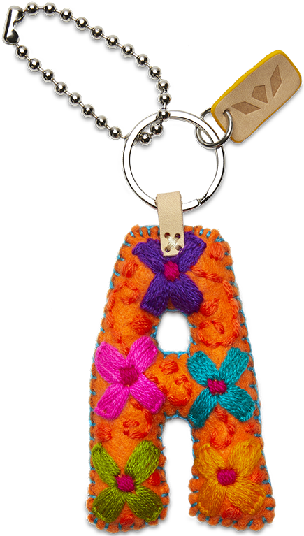 Orange Felt Alphabet Charms - Image 3