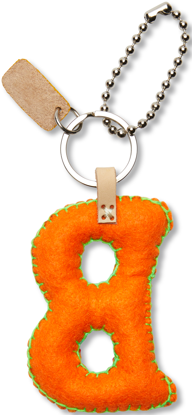 Orange Felt Alphabet Charms - Image 30