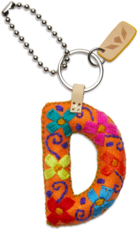 Orange Felt Alphabet Charms - Image 6