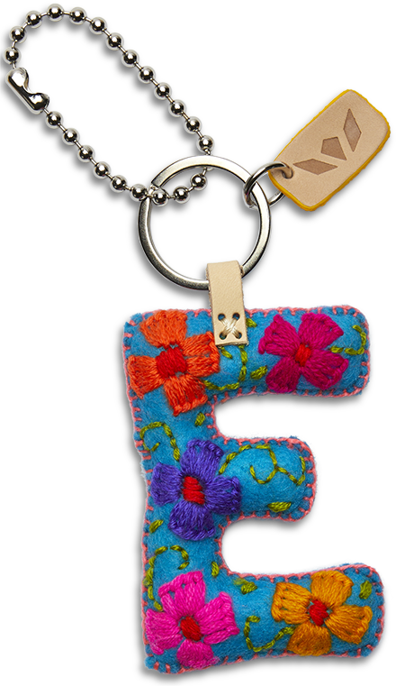 Turquoise Felt Alphabet Charms - Image 7