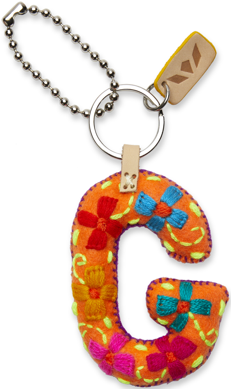 Orange Felt Alphabet Charms - Image 9