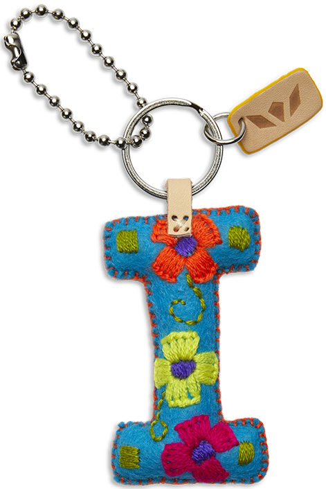 Turquoise Felt Alphabet Charms - Image 11