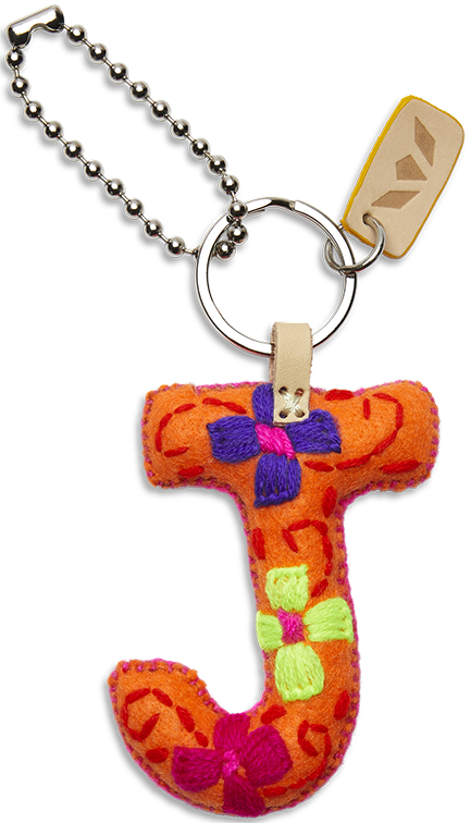 Orange Felt Alphabet Charms - Image 12