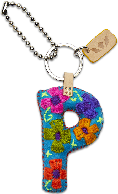Turquoise Felt Alphabet Charms - Image 18