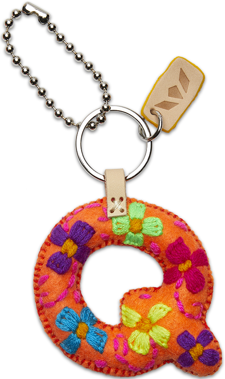 Orange Felt Alphabet Charms - Image 19