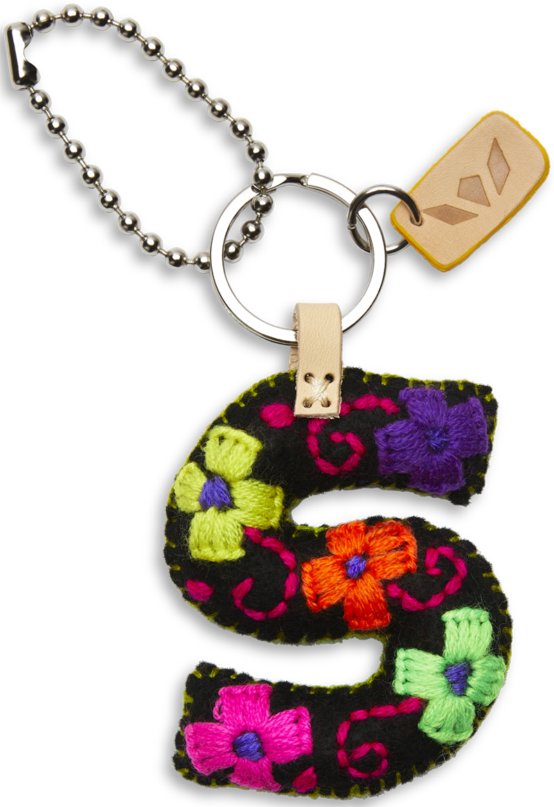 Black Felt Alphabet Charms - Image 21