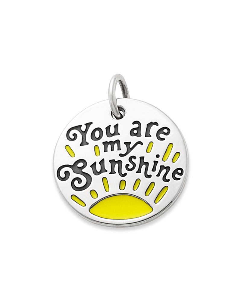 Enamel 'You Are My Sunshine' Charm