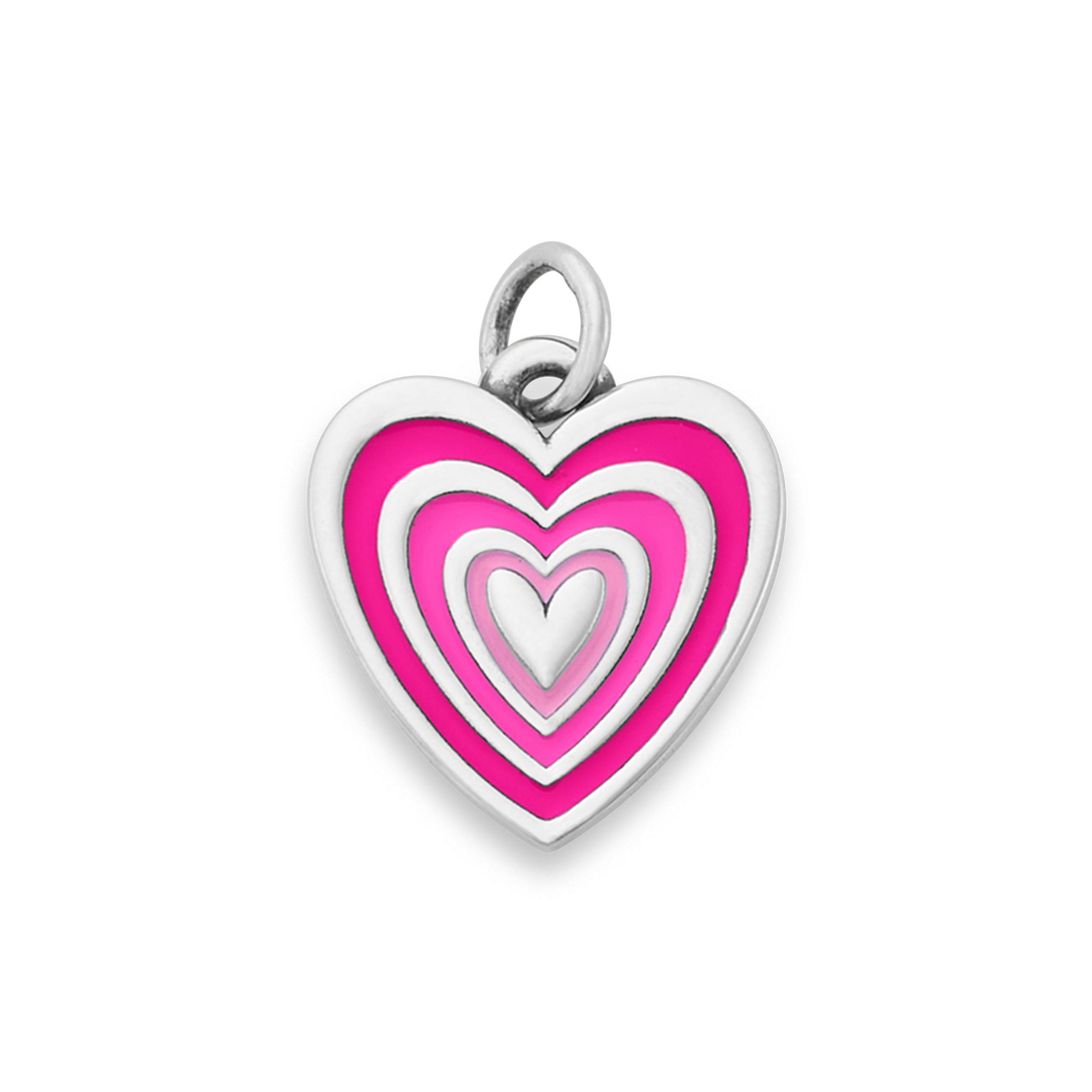 Enamel Radiant Heart Charm - Image 2