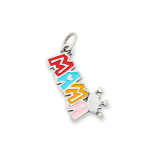 Mama' Rules Enamel Charm