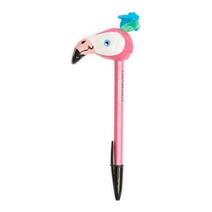 Teal Flamingo Pen
