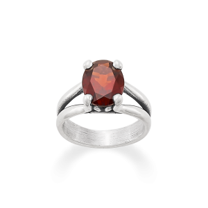 Oval Garnet Ring