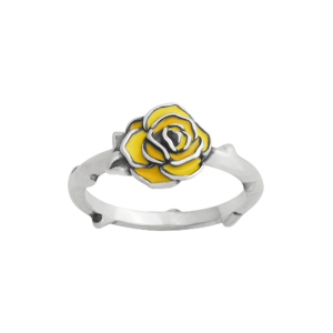 Enamel Consuela Yellow Rose Ring