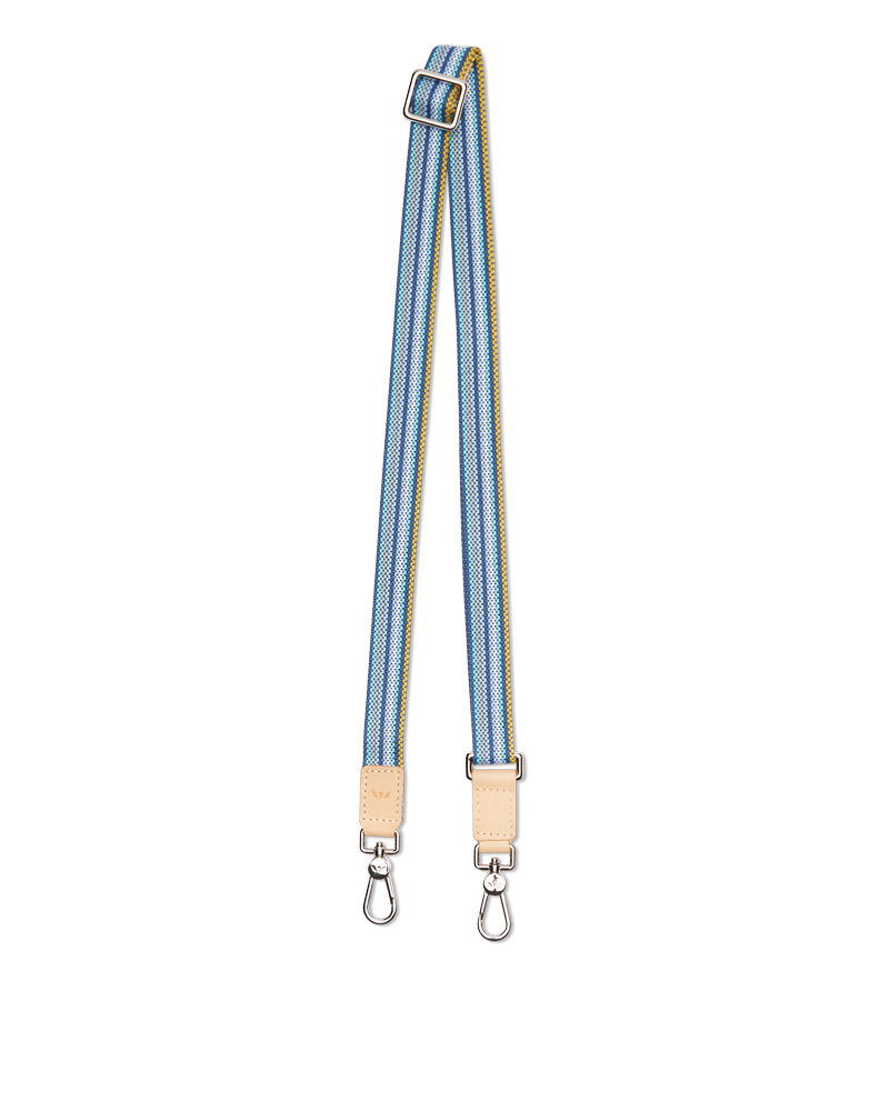 Chambray Slim Webbing Crossbody Strap
