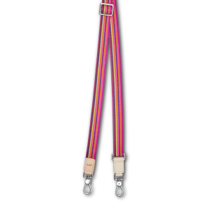 Bubbles Slim Webbing Crossbody Strap